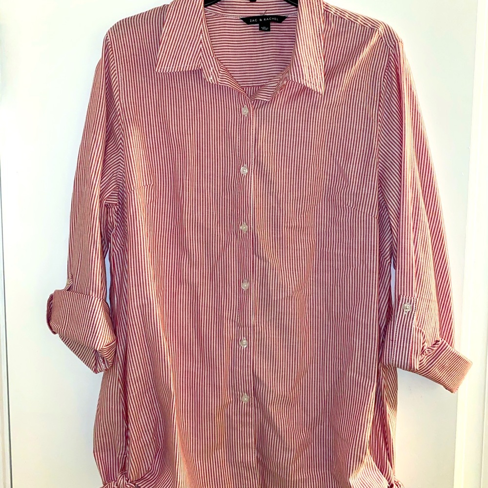Zac & Rachel button down top size XL